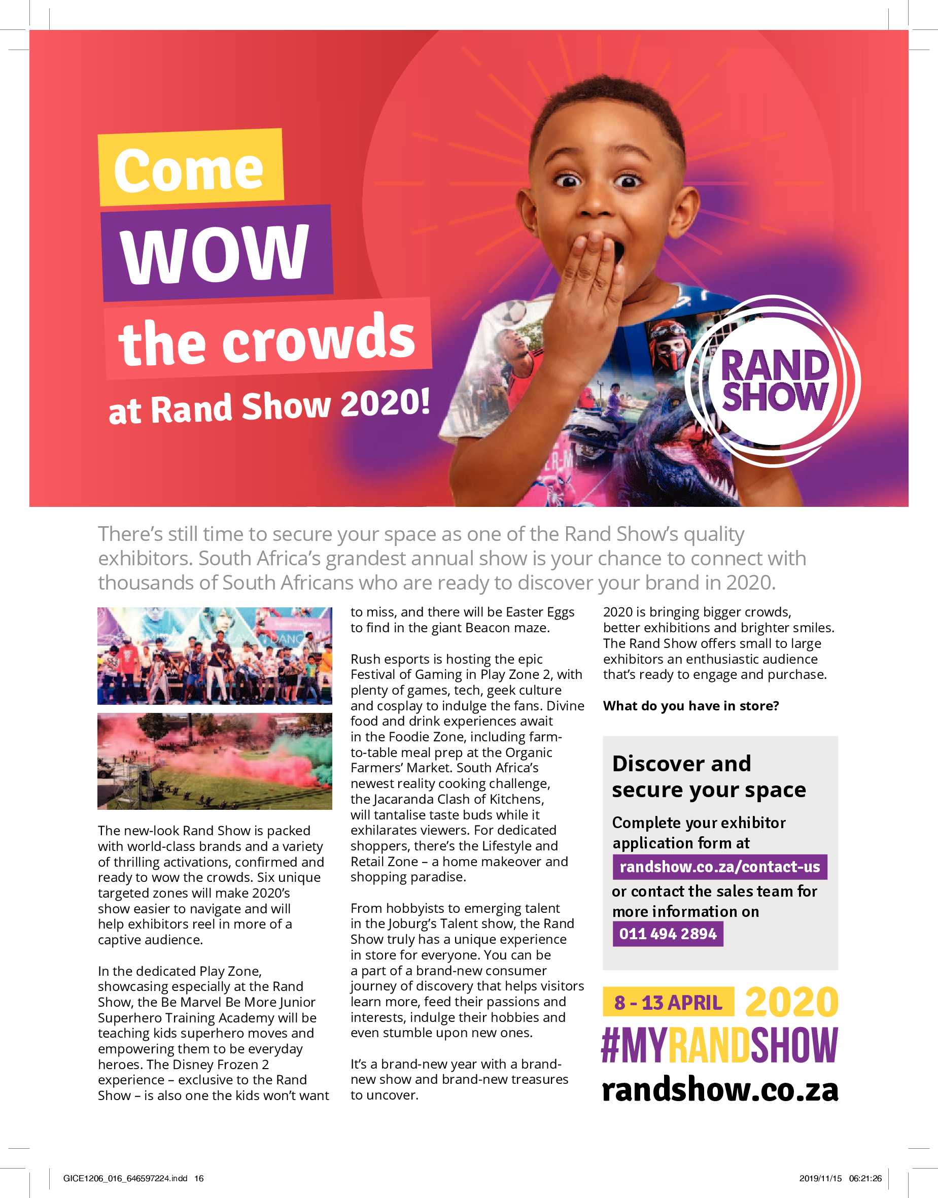 Get It Joburg East DECEMBER/JANUARY 2019/2020 page 16