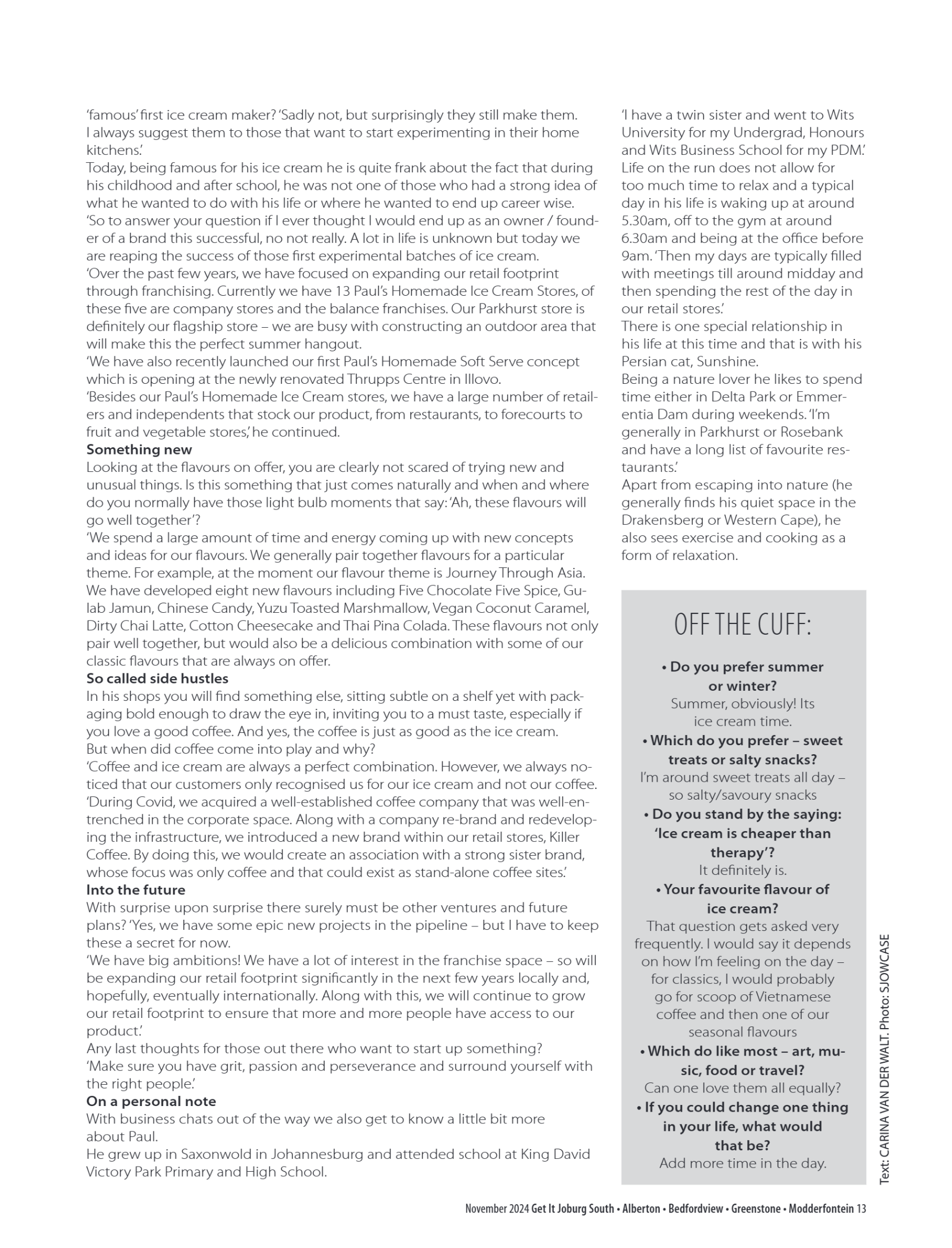 Getit East South November 2024 Mag page 13