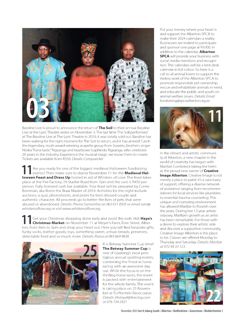 Getit East, South November Magazine page 4