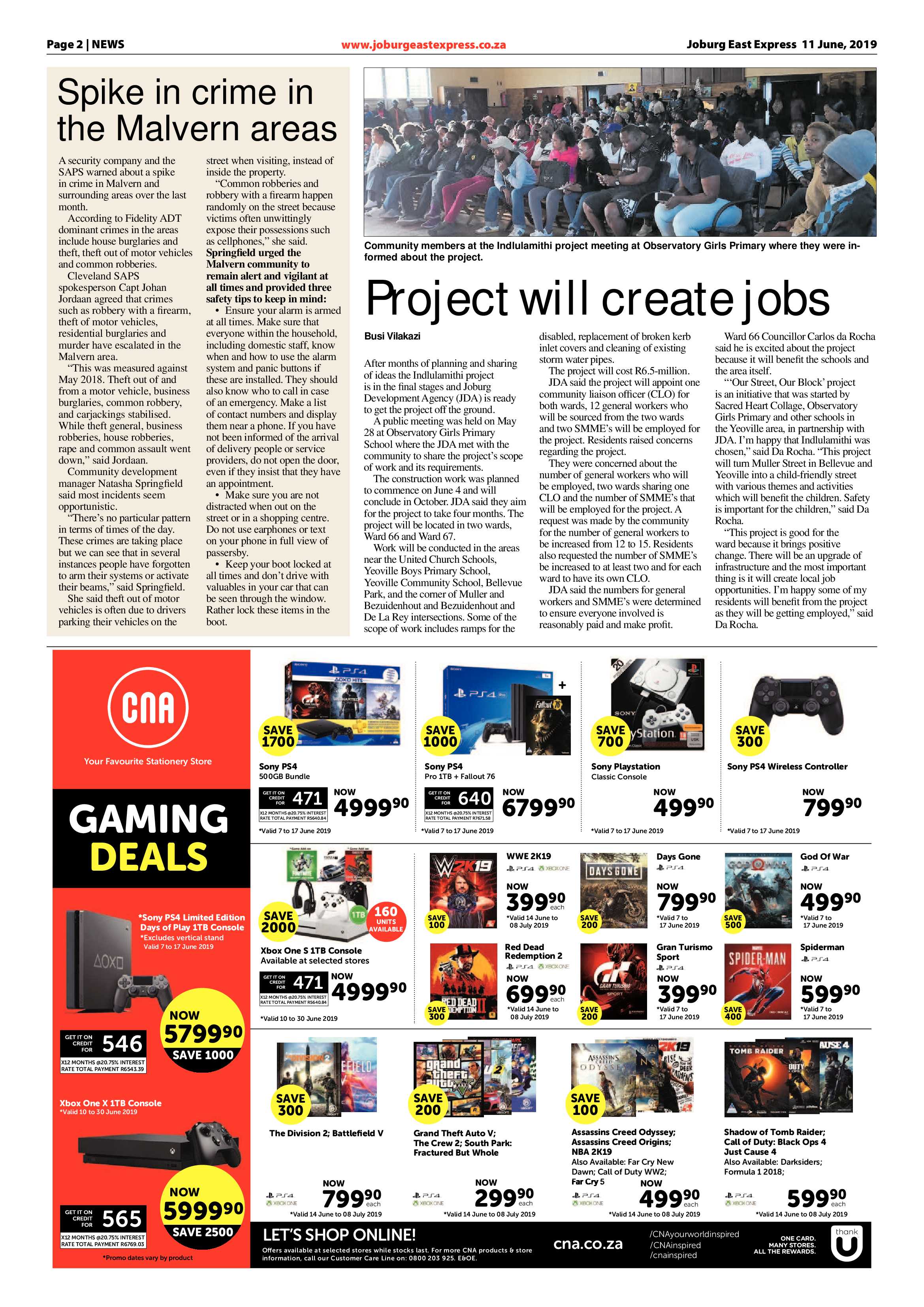 Joburg East Express 11 June 2019 page 2