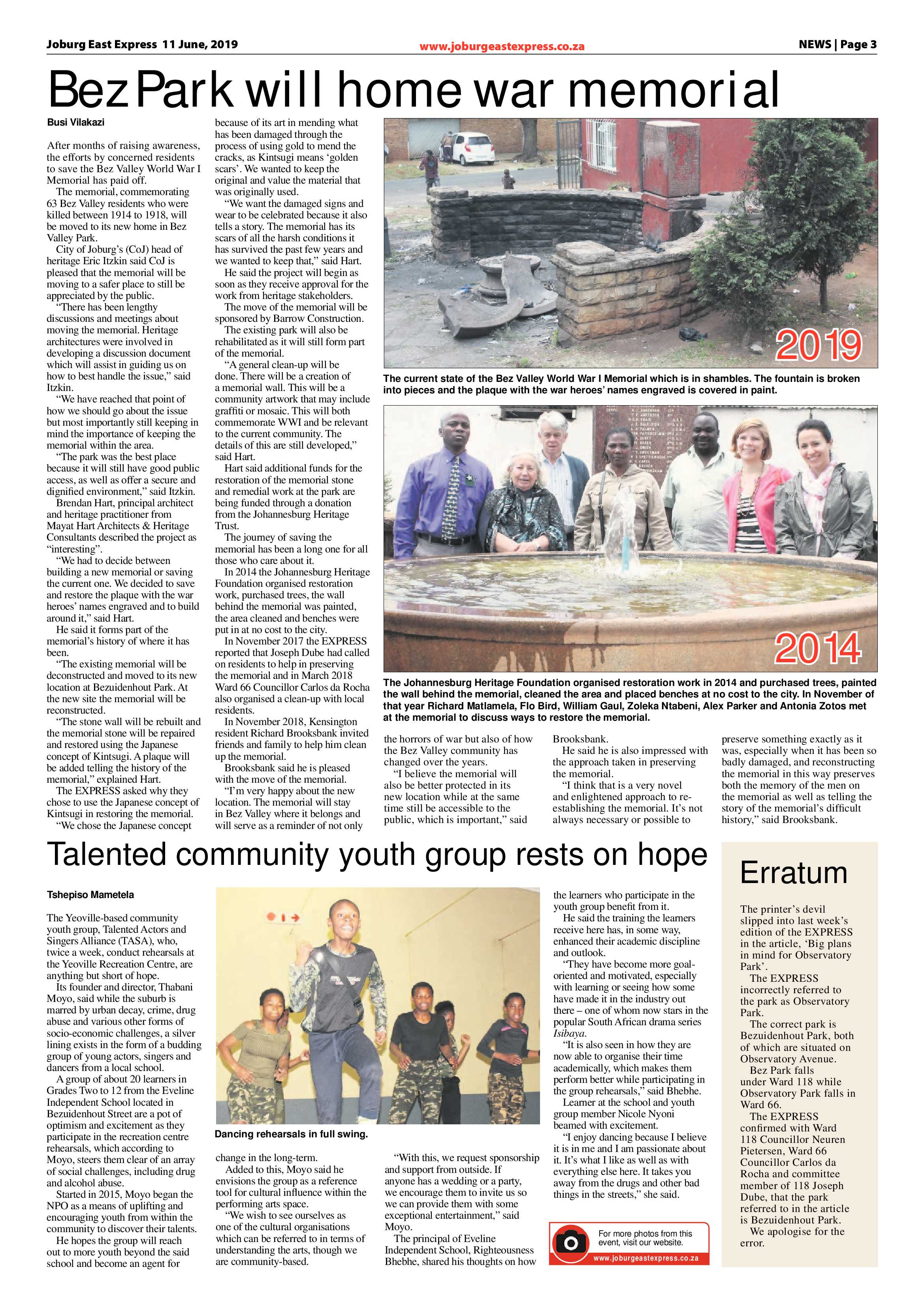Joburg East Express 11 June 2019 page 3